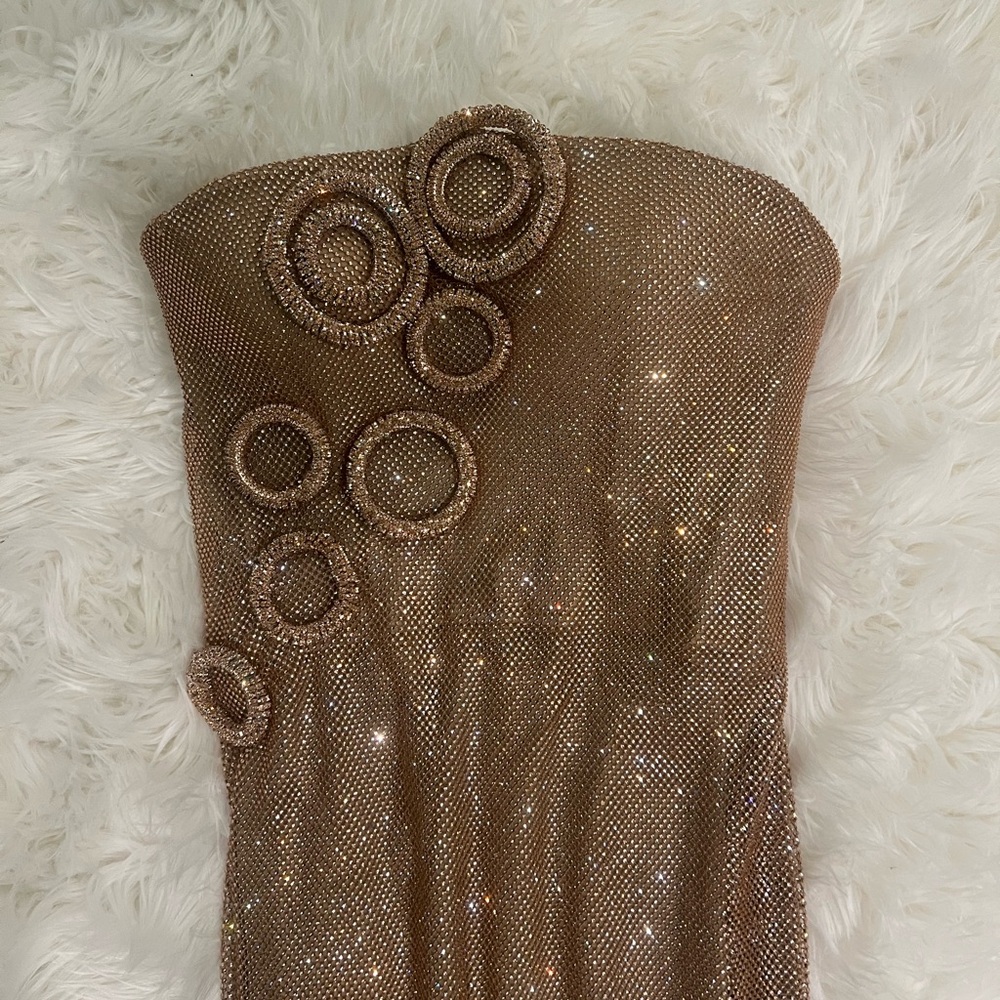 Gold Couture Gown - Picture 6 of 7